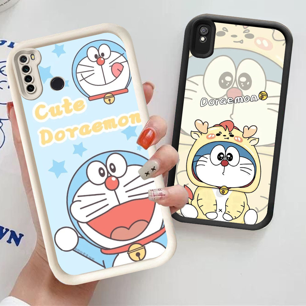 MM-5 Doraemon Casing Hp Untuk Xiaomi Redmi Note 9T 6A 9A 7 Pro