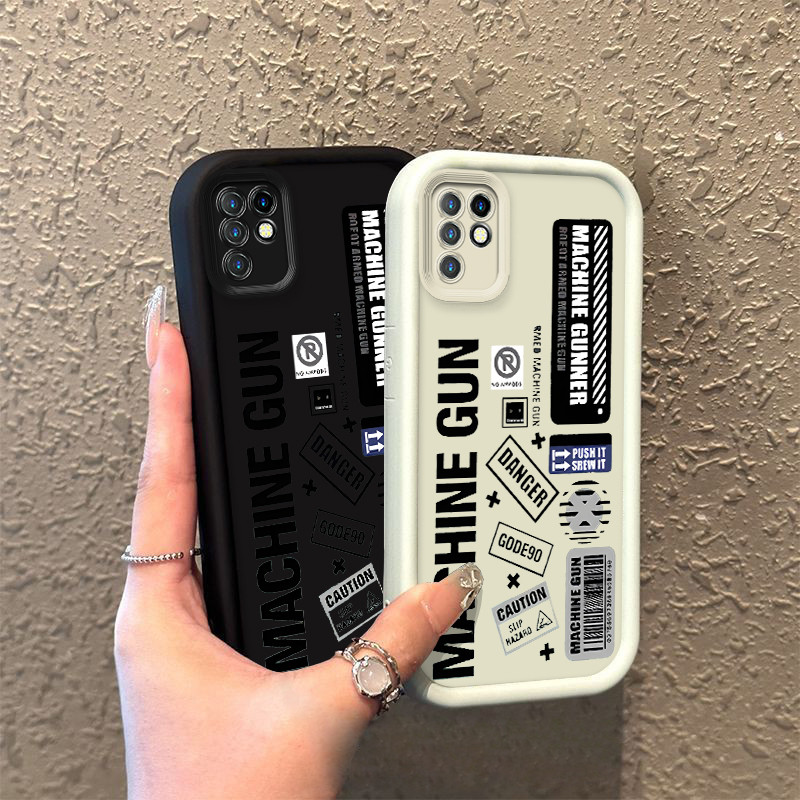 Senapan Mesin SoftCase Anti Jatuh FOR INFINIX HOT12PLAY  HOT11PLAY HOT10PLAY-X688  HOT10LITE HOT10-X