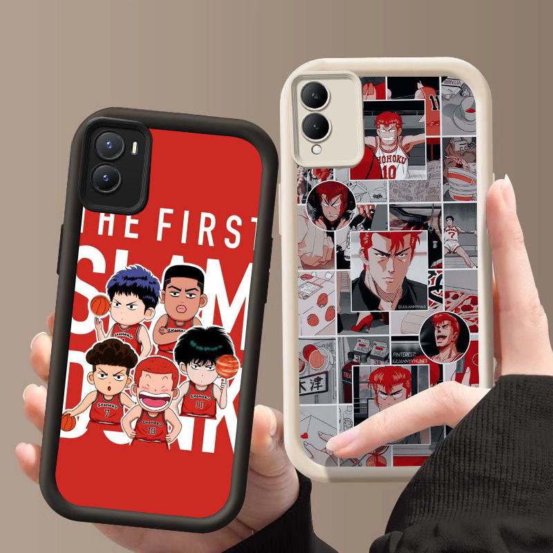 A2-57 Slam Dunk Case Lembut Casing untuk VIVO IQOO Z9 Y16 Z9X Y35 Z10 Y02S Y17S Y56 Y28 2024 5G