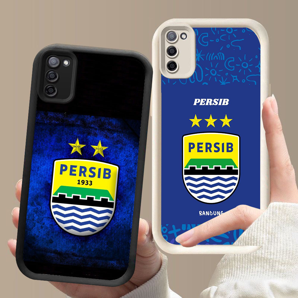 KT-66 Persib Bandung Casing HP Untuk Samsung A03S M30S A31 M02S F02S M21 A71 A02S A51 S20 FE