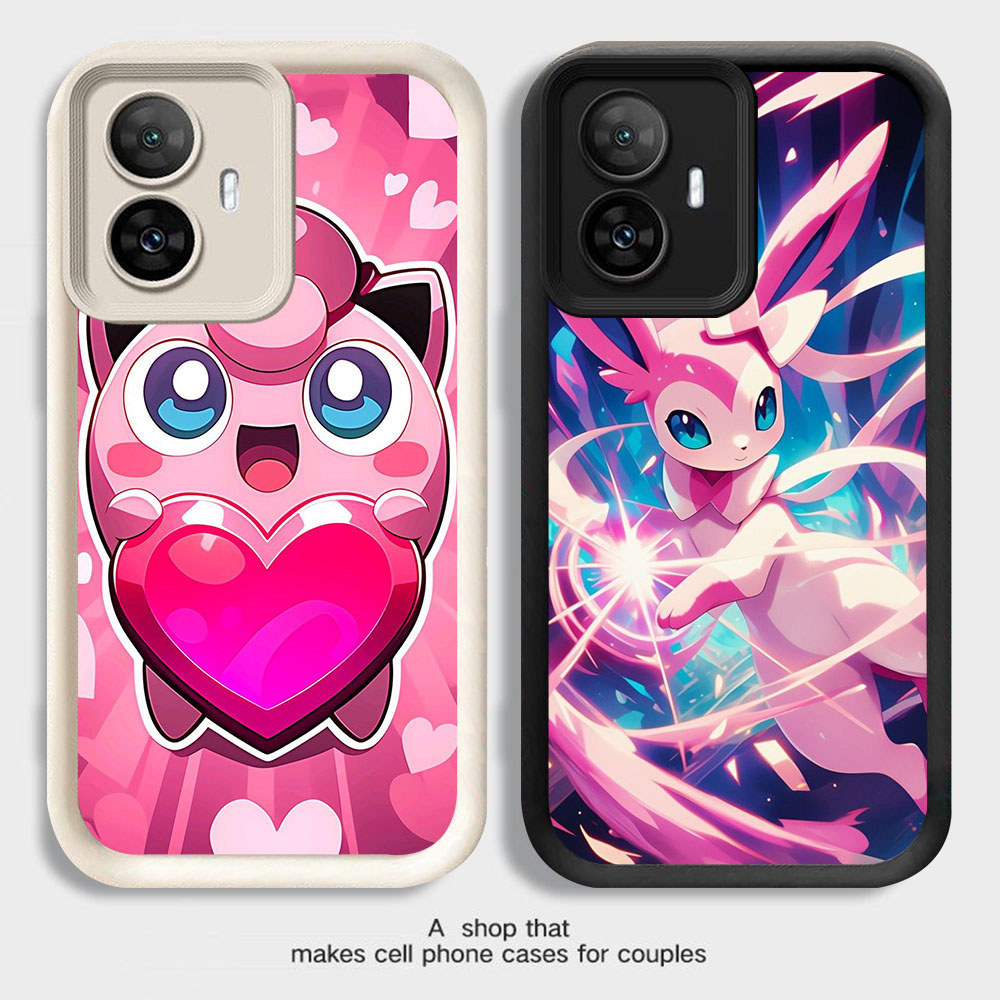 MP-23 Pokemon Shocking Silikon Casing untuk for OPPO Reno Narzo 13F 11F F25 C55 11 10 N55 C67 Pro 5G