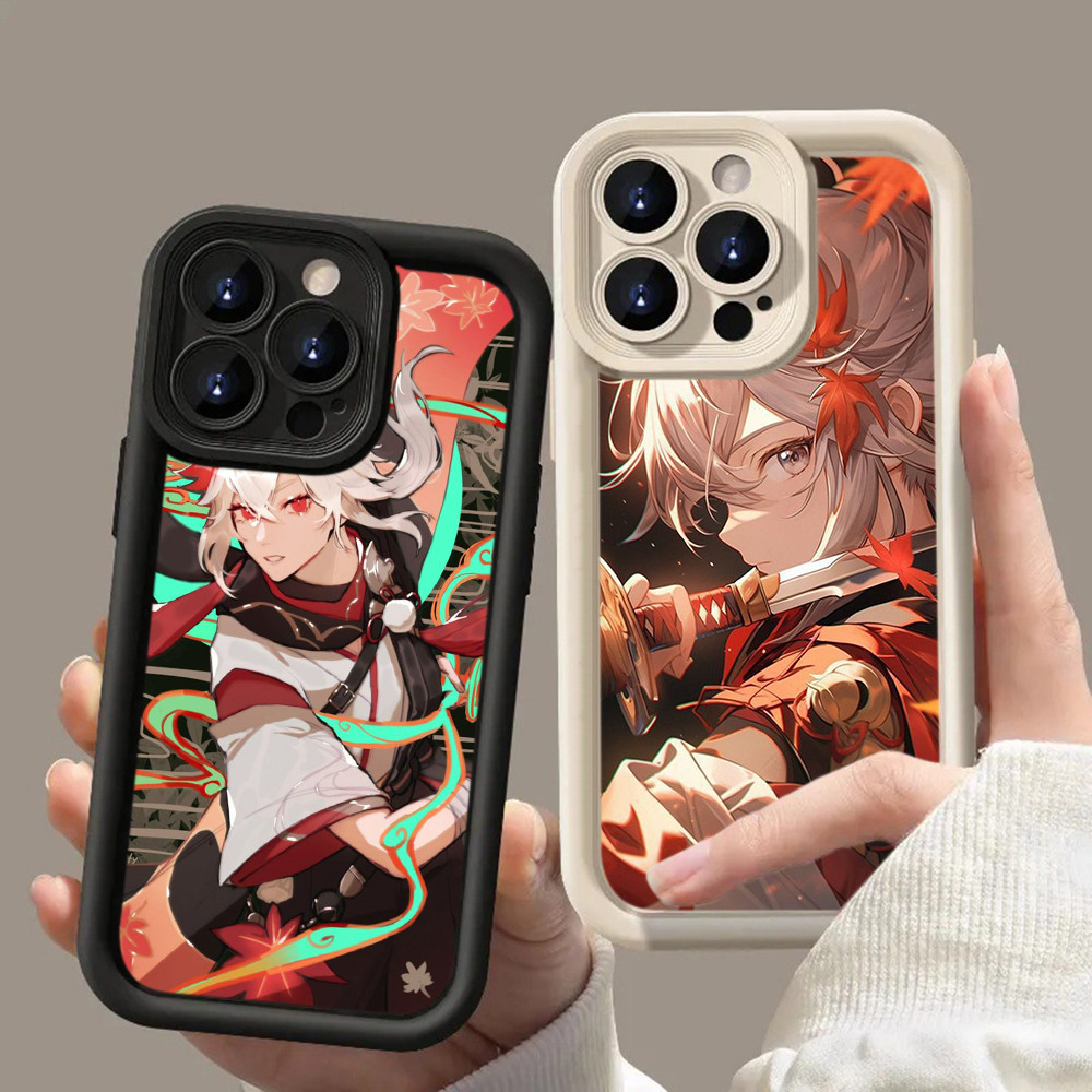 HA73 Kaedehara Kazuha Genshin Impact game Untuk Realme Casing hp Softcase Silikon Kasing untuk Realm