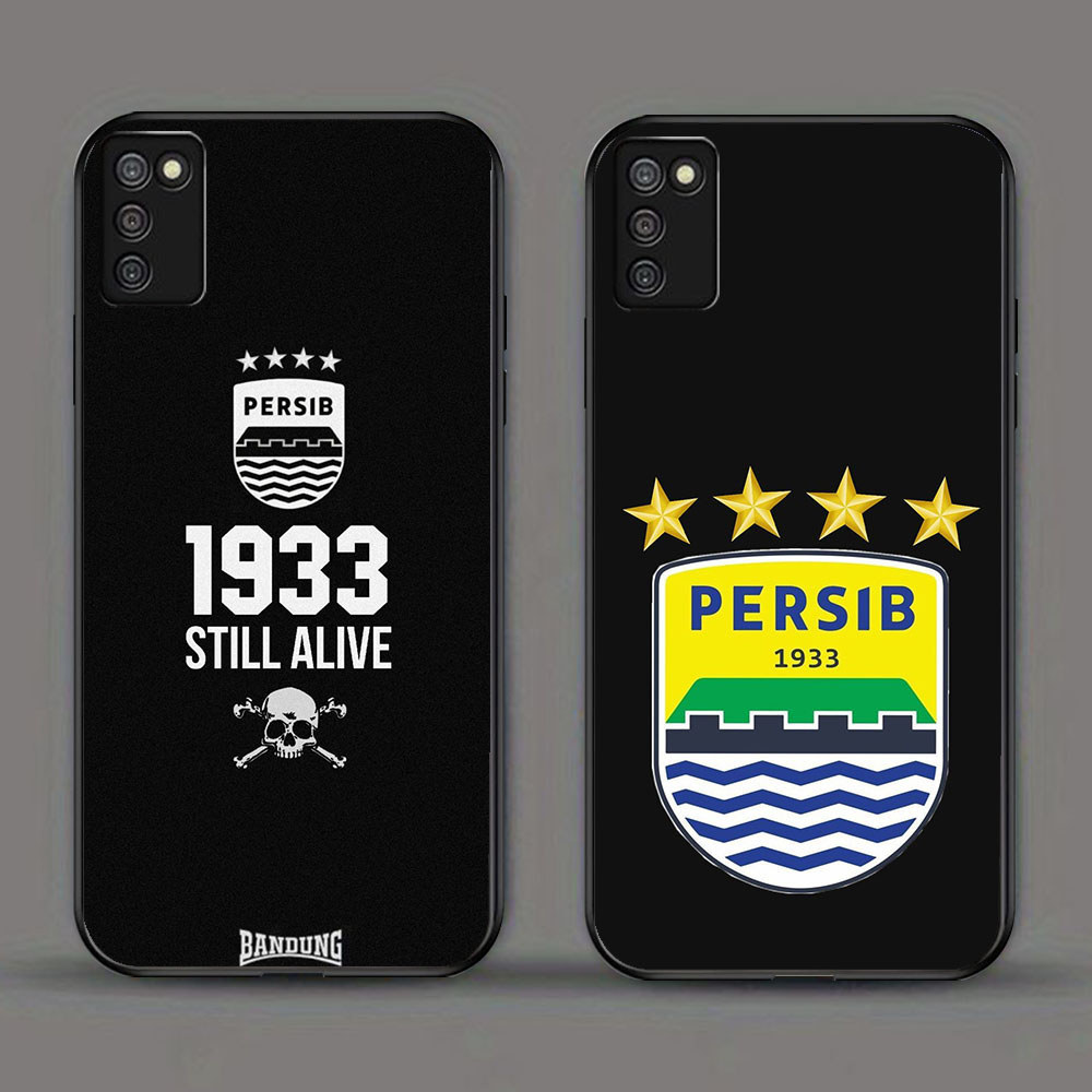 KD-28 Persib Bandung HD Glass Casing untuk Samsung A03S A71 M02S A02S A51