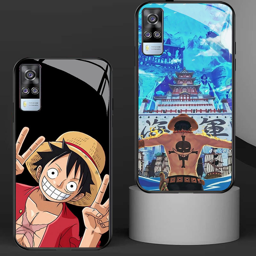 KD-27 One Piece HD Glass Casing untuk VIVO Y51 V21E Y31 Y52 V21S V21 V20 Y53S