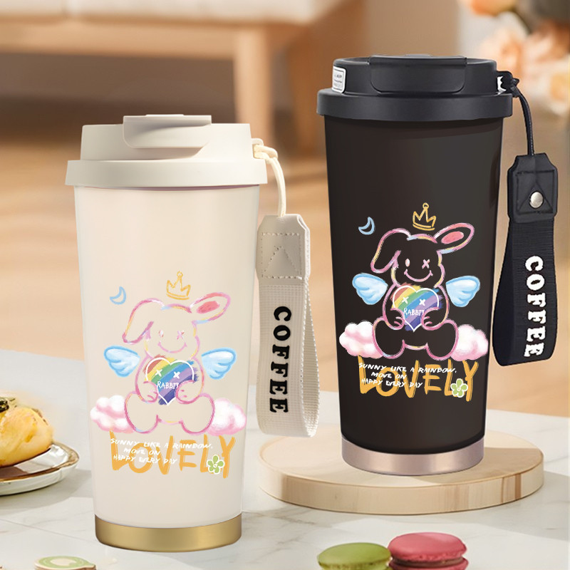 Botol Minum Anak Cute Monster Crew 500ML SUS316 BPA Free | Anti Bocor 100% | Tahan Panas & Dingin 12