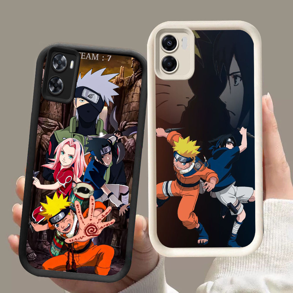 KT-72 Naruto Anime Murah Casing HP TPU Anti Gores OPPO A57 A57e A36 A96 A77 A76 A77s A57s F5