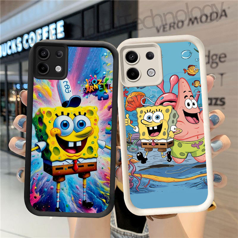 MP-28 SpongeBob SquarePants Shocking Silikon Casing untuk for Infinix Tecno ITEL Smart POP Spark Pov