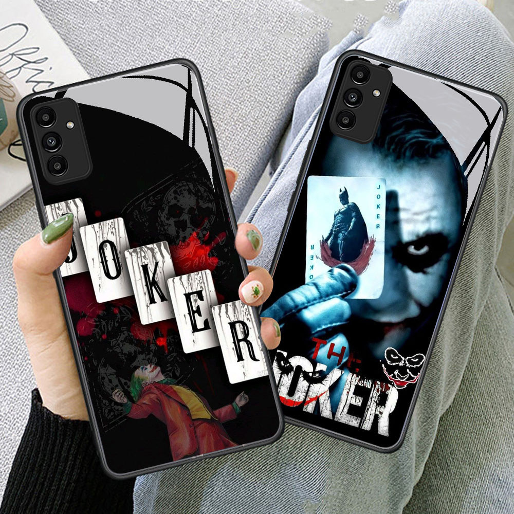 TS-53 DC Joker HD Glass Casing untuk Samsung A05S A35 A55 A24 A14 A15 A04S A34 A25 M15 A54 S21 FE Pl