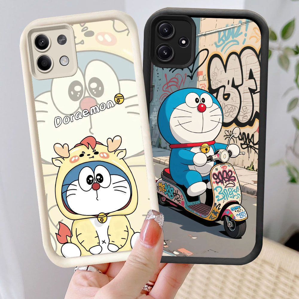 MM-5 Doraemon Casing Hp Untuk Tecno Redmi Note Pova 13 12 14 7 Pro 5G