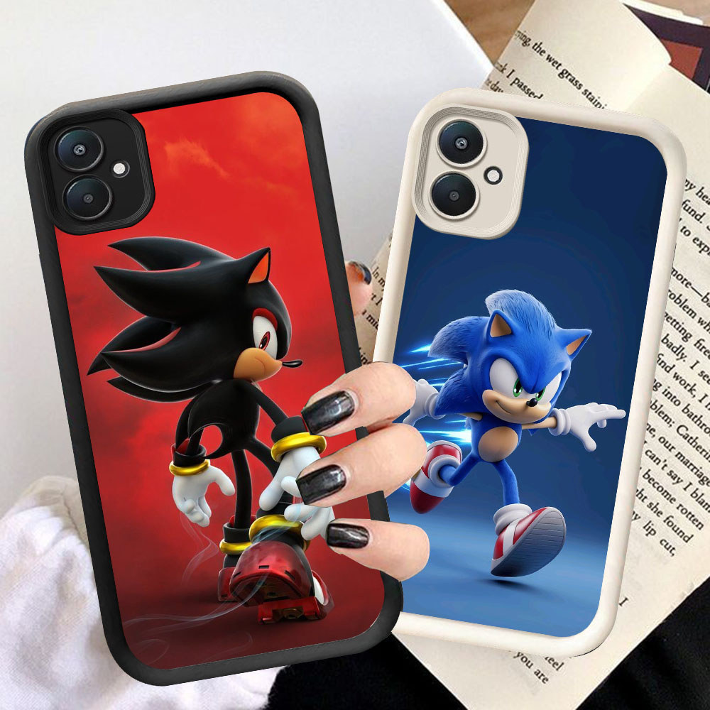 Casing HP Untuk Xiaomi 13T 14 14T Poco M4 C65 Redmi 13C A1 A2 K60 Ultra Pro HR-32 Sonic the Hedgehog
