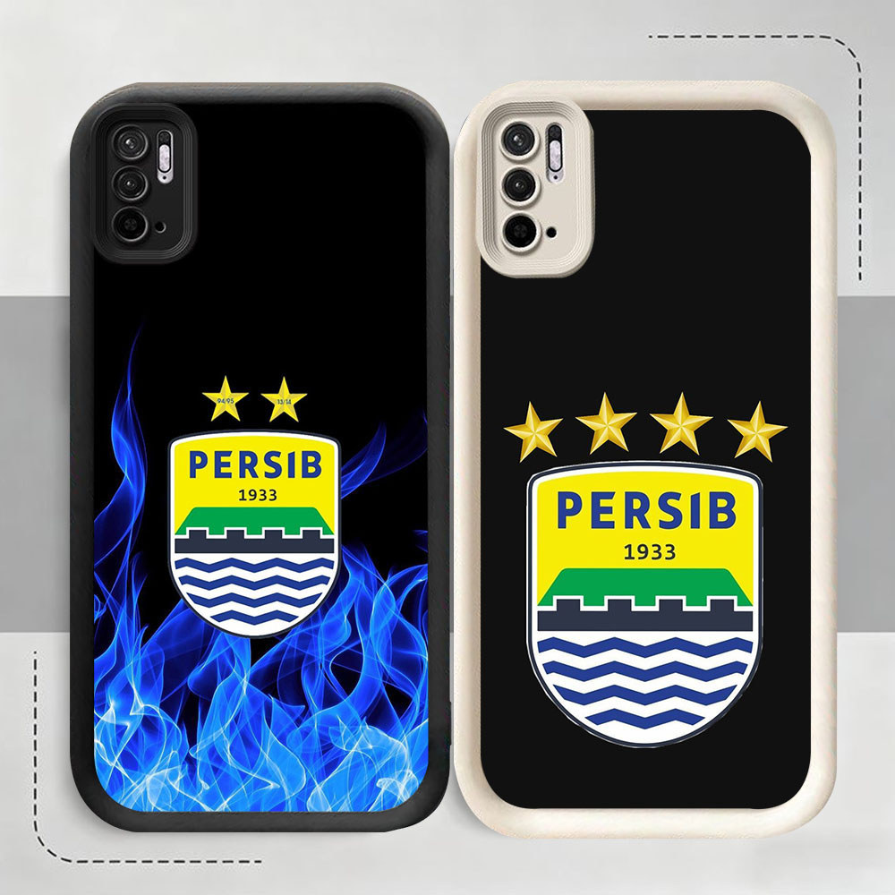 Casing HP Untuk Xiaomi Redmi Note 10 10S 10T POCO M5S M4 Lite Pro HR-26 Persib Bandung