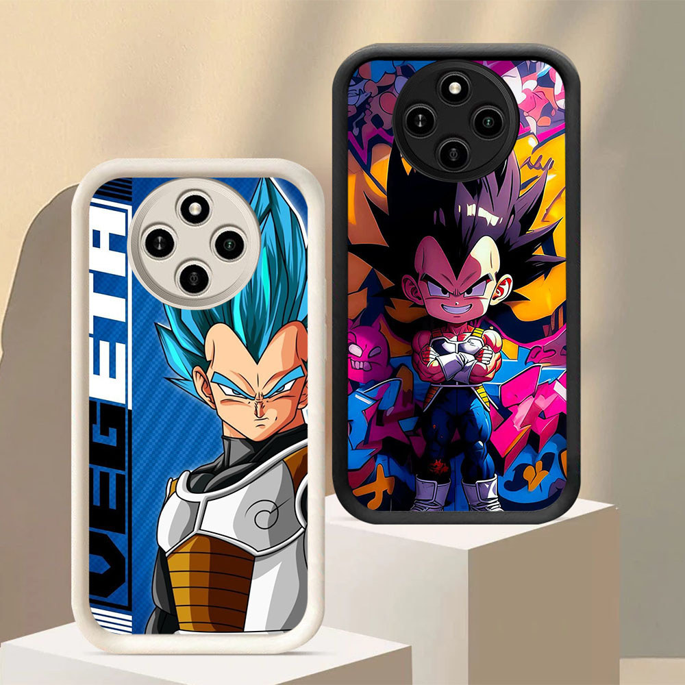 DW-25 Dragon Ball Goku Silicone Casing hitam putih untuk for Xiaomi Redmi Poco A3 13 C75 A3X 12 X3 C