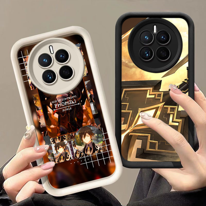 HA44 Genshin Impact game Zhongli Untuk Redmi Casing hp Softcase Silikon Kasing untuk Redmi A5 A1 A2 