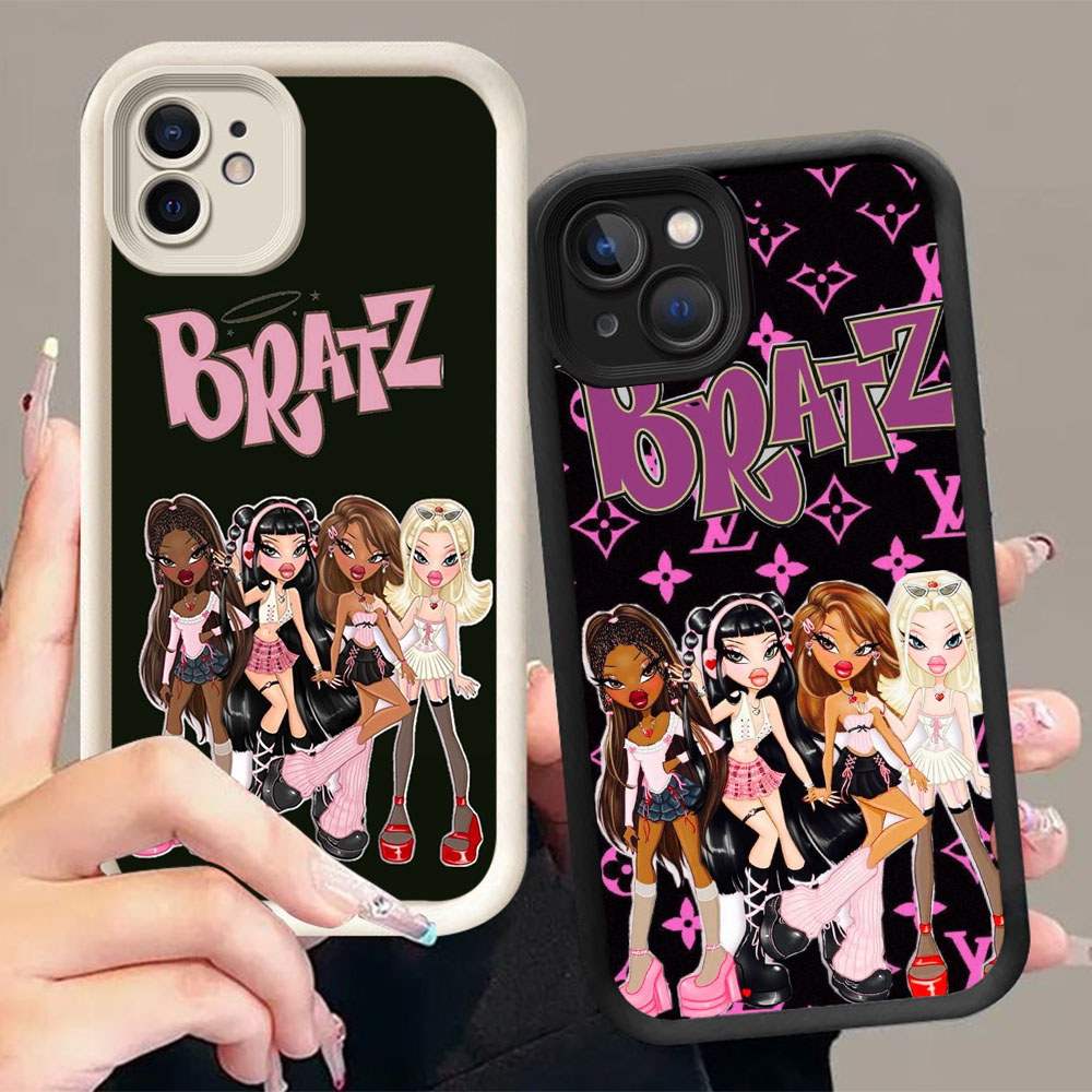 FX-19 Bratz Shockproof Casing untuk iPhone 11 12 Mini 13 Pro Max