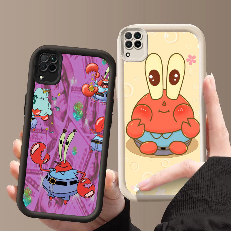 A2-62 SpongeBob SquarePants, Tuan Krabs Case Lembut Casing untuk Samsung A12 A22 5G