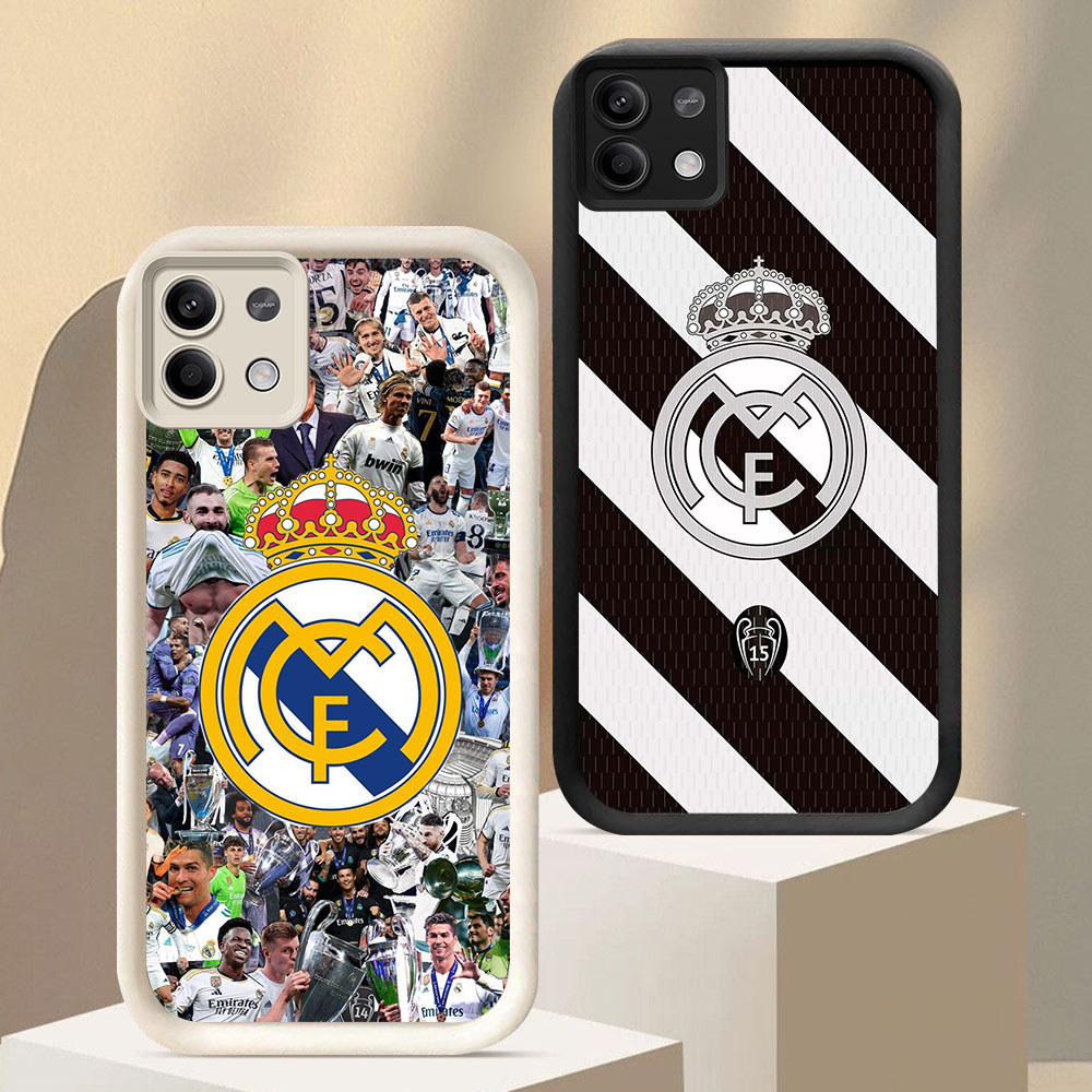 BF-27 Real Madrid Casing HP Untuk Xiaomi Redmi Note 13 Poco M6 M7 X6 X7 NEO Pro Plus