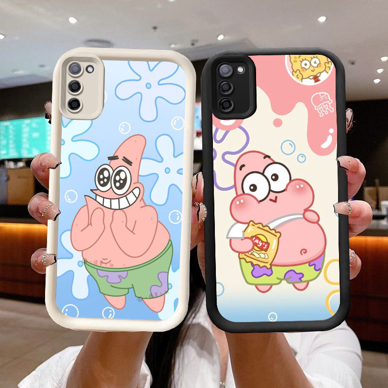 A2-61 SpongeBob SquarePants Patrick Star Case Lembut Casing untuk Samsung S20 A51 A71 M21 M30S FE 20