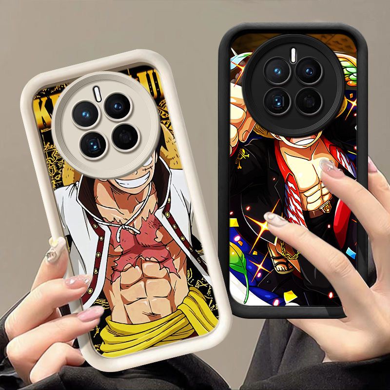 HA96 One Piece Art Untuk Xiaomi Casing hp Softcase Silikon Kasing untuk Xiaomi Poco M5s M3 M4 M7 X5 