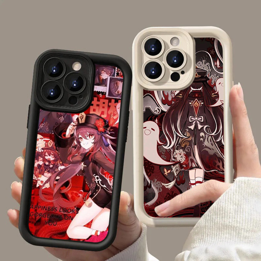 HA47 Genshin Impact Hu tao game Untuk Realme Casing hp Softcase Silikon Kasing untuk Realme C11 2021