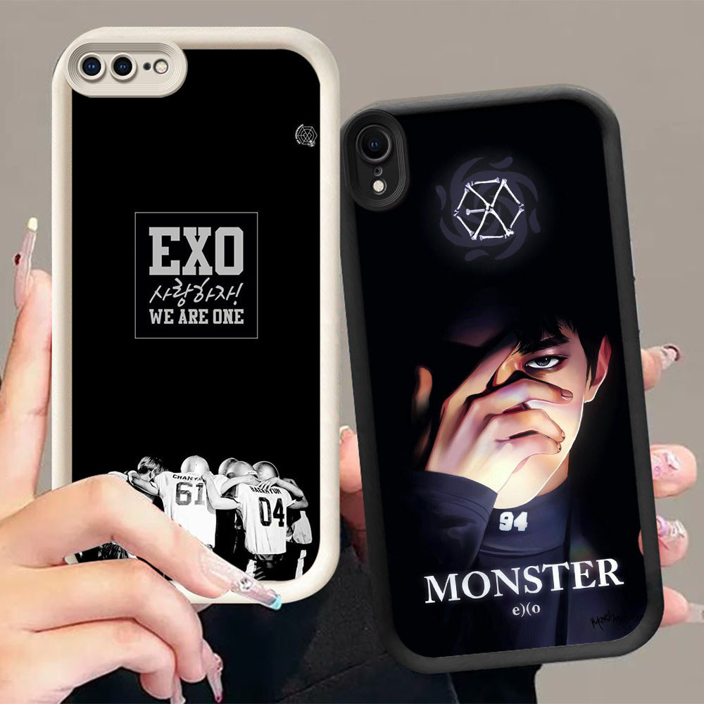 FX-34 EXO Shockproof Casing untuk iPhone XR X XS 6 7 8 Max Plus