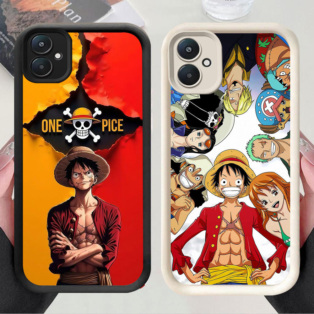 TS-32 Ace Luffy Casing HP Untuk Xiaomi 13T 14 14T Poco M4 C65 Redmi 13C A1 A2 K60 Ultra Pro