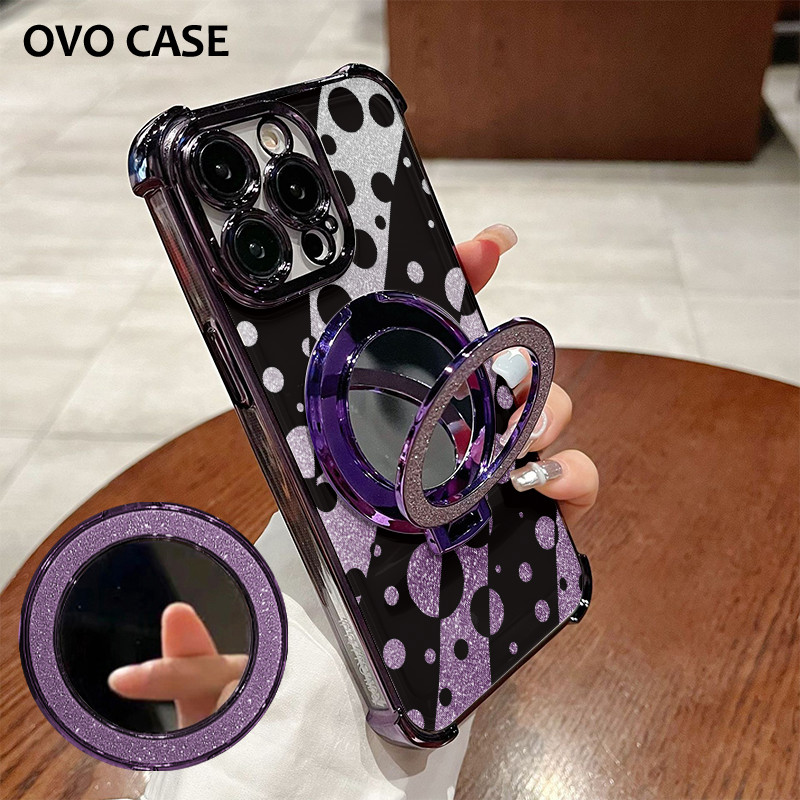 Glitter Card Case X6511 X6515 X6531 Dengan Stand Casing INFINIX SMART 5 6 7 8 9 Cermin INFINIX Casin