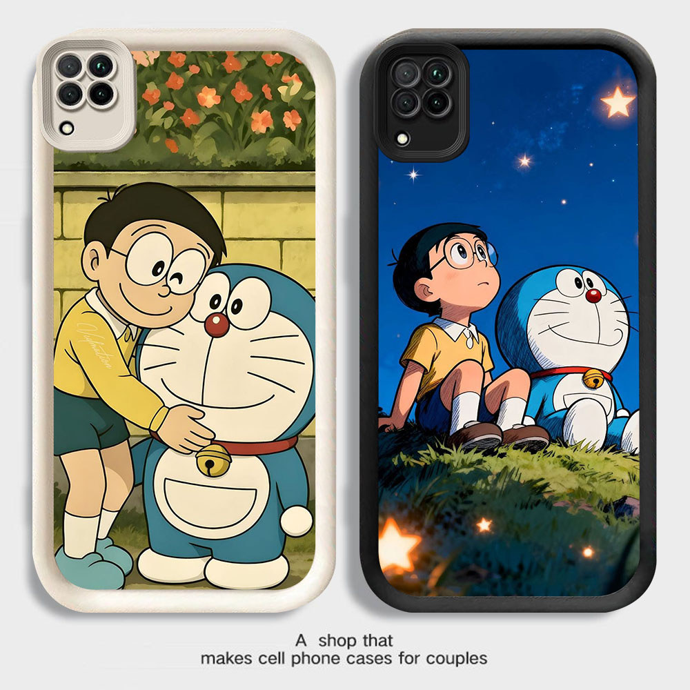 MP-9 Doraemon Shocking Silikon Casing untuk for Samsung A12 A22 5G