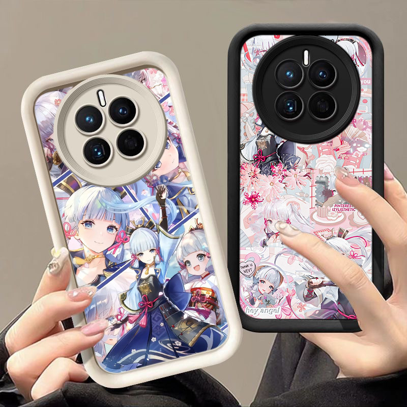 HA77 Kamisato Ayaka Genshin Impact game Untuk Redmi Casing hp Softcase Silikon Kasing untuk Redmi A5