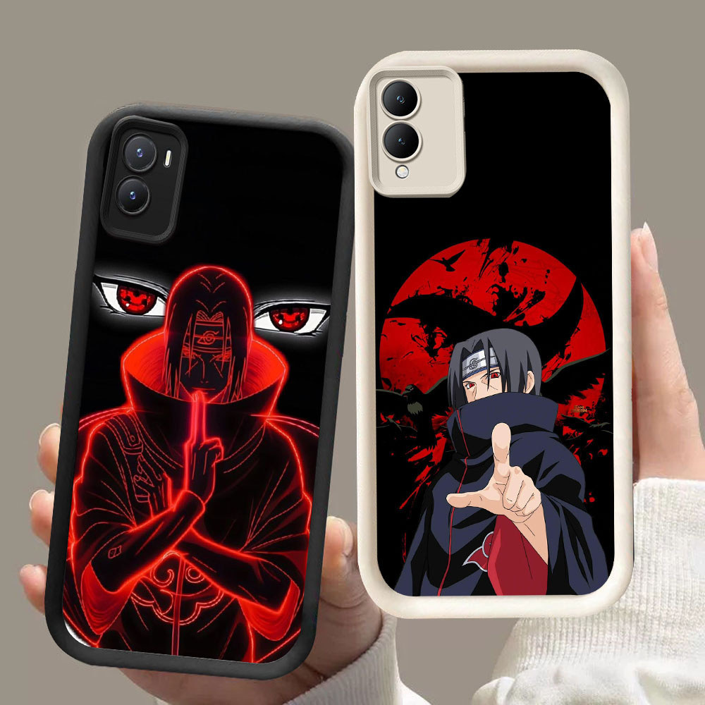 KT-12 Uchiha Itachi Casing HP Untuk VIVO Y02S Y17S Y16 Y28 Y56 Y35 IQOO Z9 Z9X