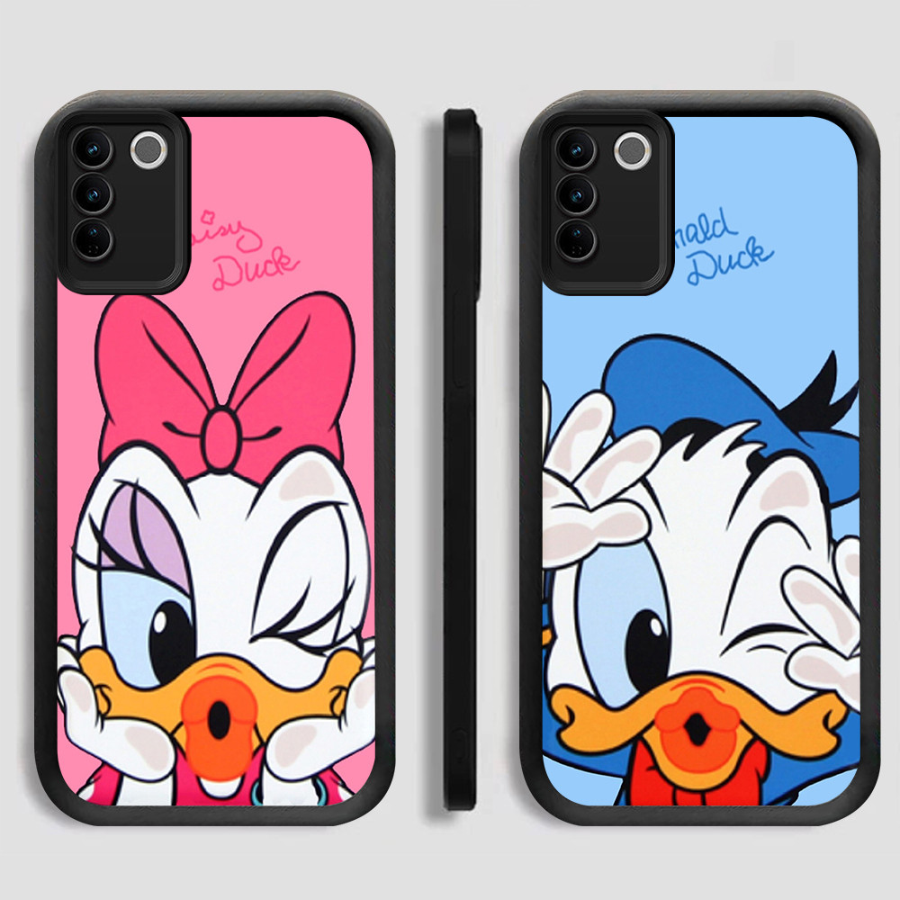 Casing hp untuk VIVO IQOO V29E Z9X Z9 V15 S1 V20 Pro 5G FA-8 D-Disney Donald