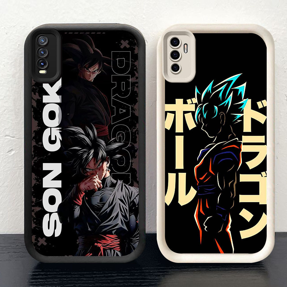 KD-90 Son Goku Casing HP Untuk VIVO Y12S Y20 Y20S Y20i Y11S V19 V50 S1 iQOO 13 Lite Pro