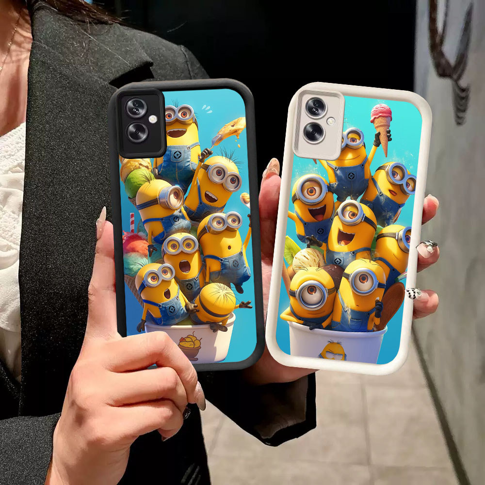 WW-17 Minion Case Lembut Casing untuk OPPO Realme Narzo A79 A3X C35 C31 50A A3 A5 Real A5i Prime Pro