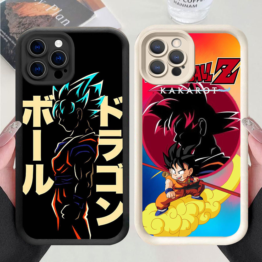 KD-90 Son Goku Murah Casing HP TPU Untuk iPhone 17 15 16 14 Pro Max