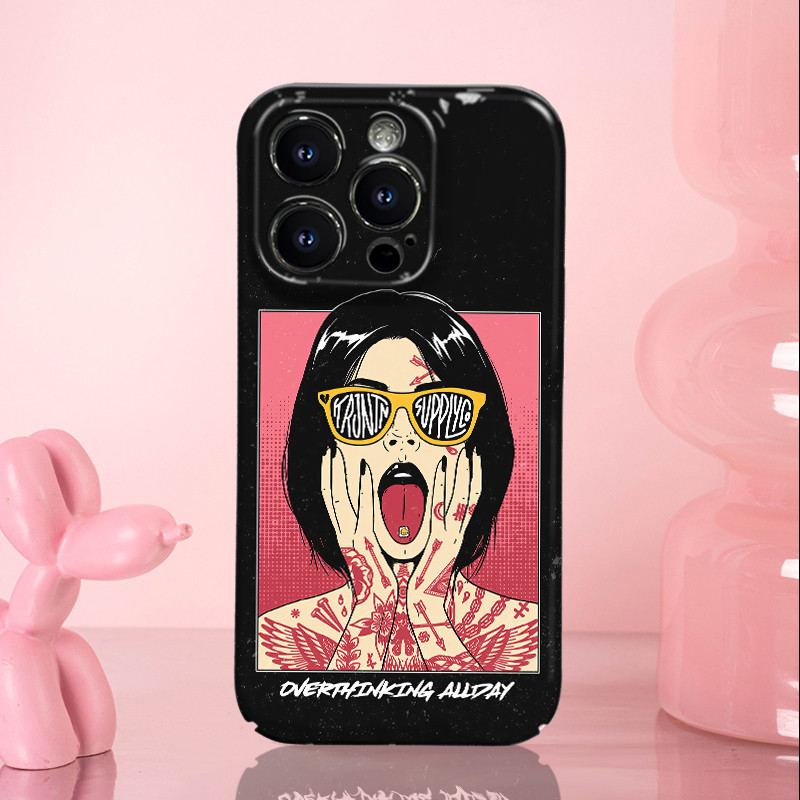 Case HP Motif Pop Art Shock for Iphone 7/8/plus X/XR/SE 11/12/13/14/15 Pro/Promax ; Samsung A; Vivo 
