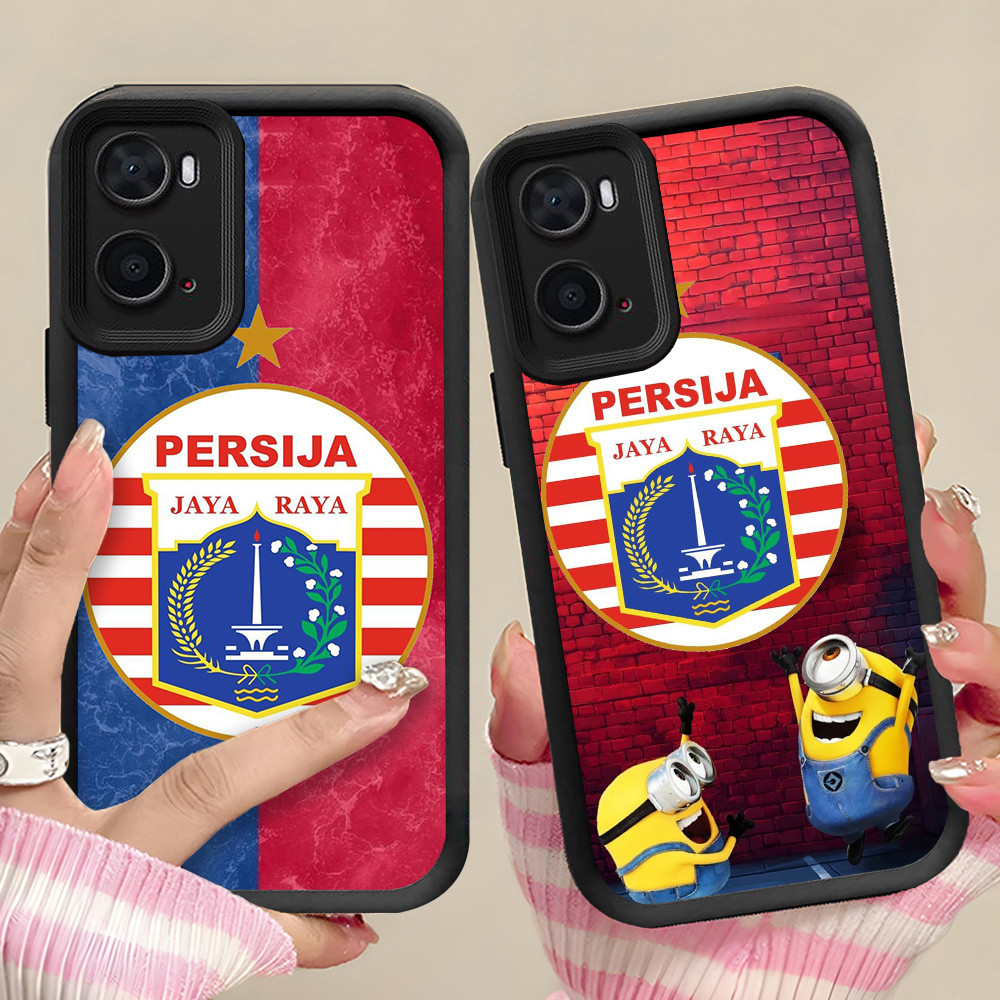 MH46 Persija Casing untuk OPPO A57s A77s A96 A57e A57 A77 A36 A76 Kasus