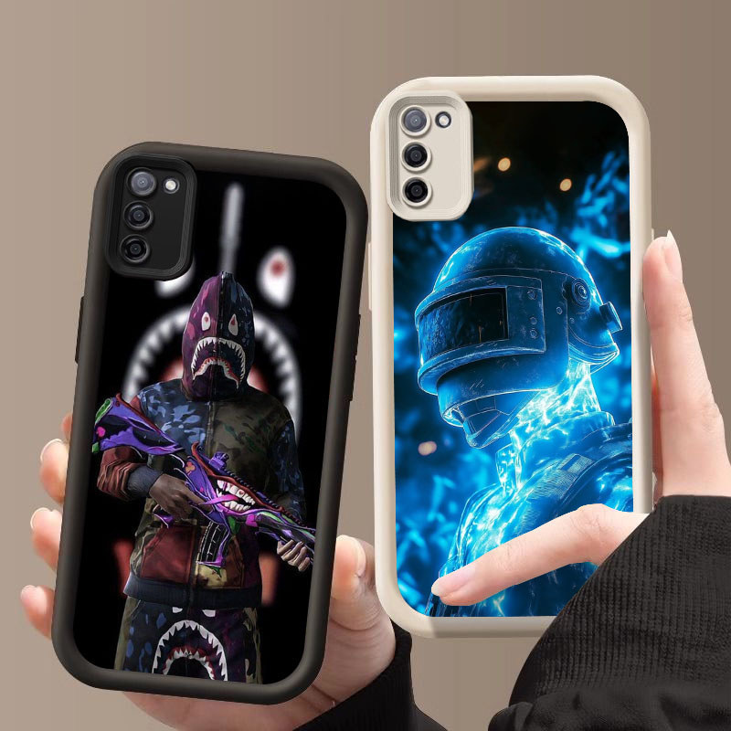 A2-48 pubg Case Lembut Casing untuk Samsung S20 A51 A71 M21 M30S FE 2020