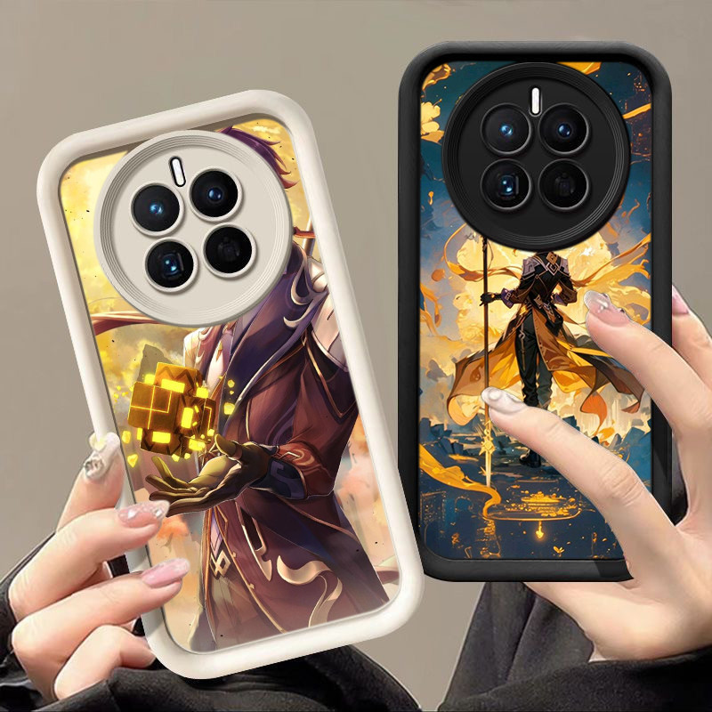 HA124 Zhongli Genshin Impact game Untuk Redmi Casing hp Softcase Silikon Kasing untuk Redmi A5 A1 A2