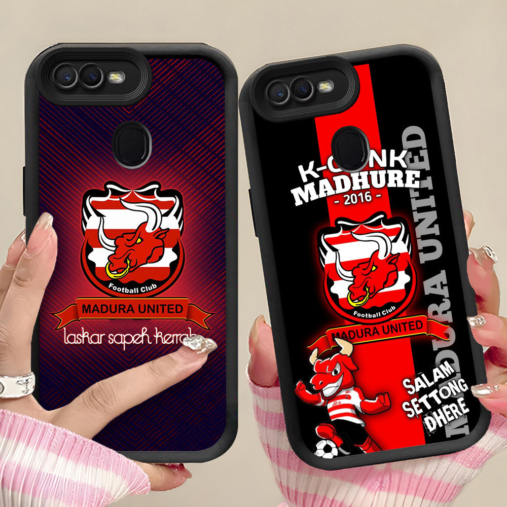 MH51 Madura United Casing untuk OPPO A12 F7 F5 A7 A5S A12s F9 A11K 2018 Pro Kasus
