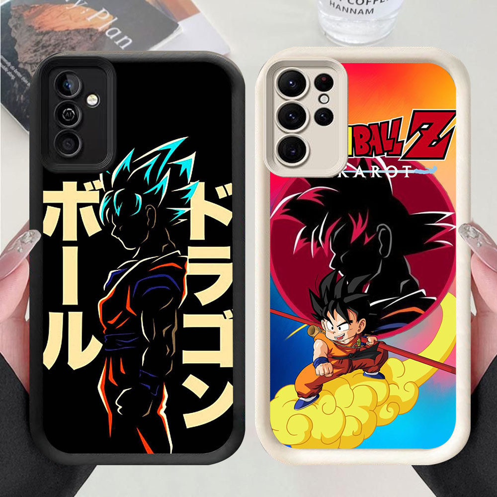 KD-90 Son Goku Casing HP Untuk Samsung A55 A54 A05 M04 M15 M12 S25 S24 S21 FE Ultra