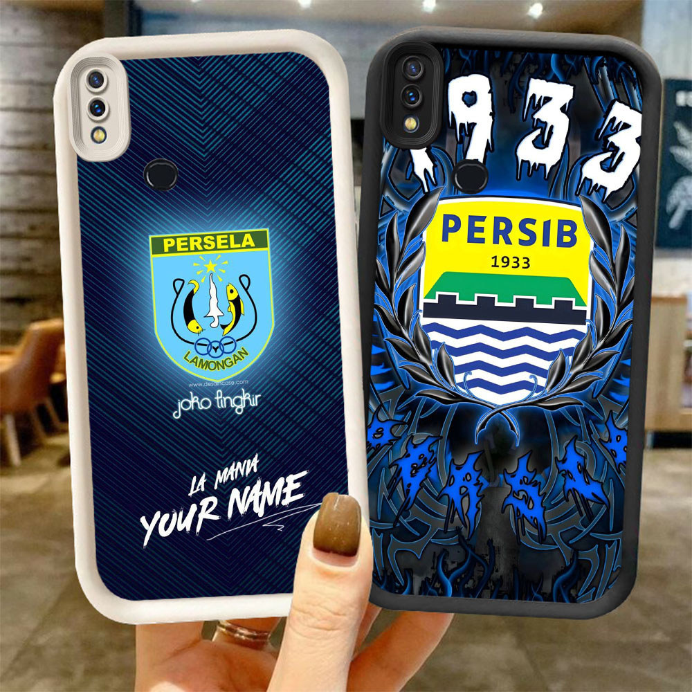A2-45 PERSIB Case Lembut Casing untuk Samsung A10S J2 A20 A11 A36 A21S A20S A10 A30 A56 Prime