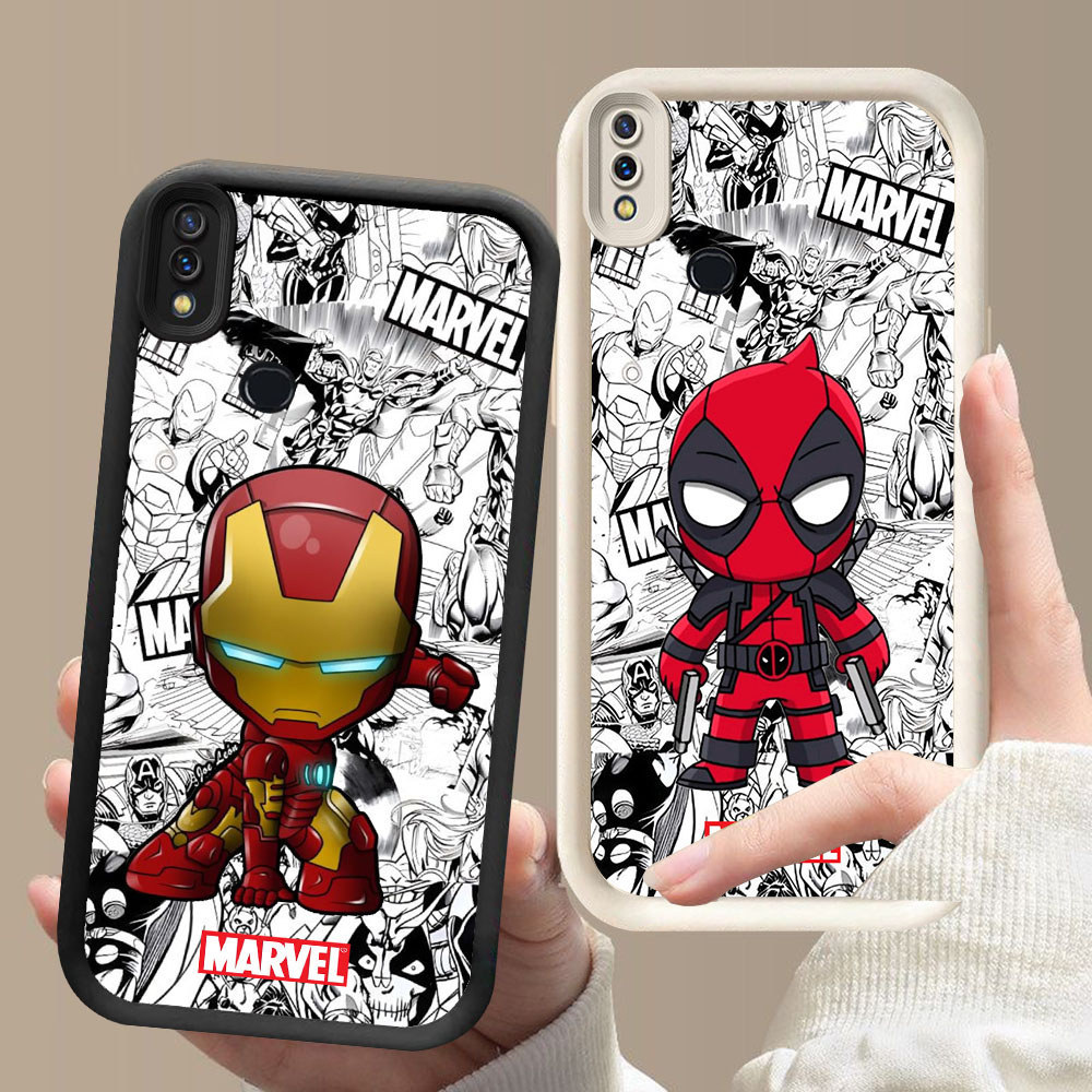 KT-11 Cartoon Marvel Groot Spiderman Casing HP Untuk Samsung A10S A20 A11 A20S A36 M11 A30 A10 A56 A
