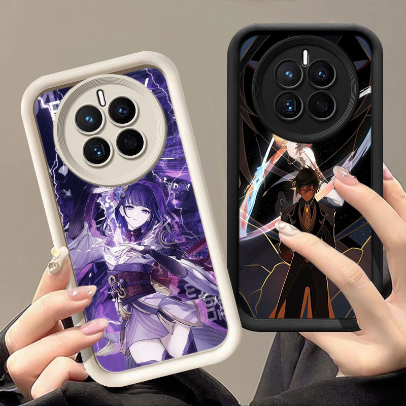 HA100 Raiden Shogun Genshin Impact Untuk Redmi Casing hp Softcase Silikon Kasing untuk Redmi A5 A1 A