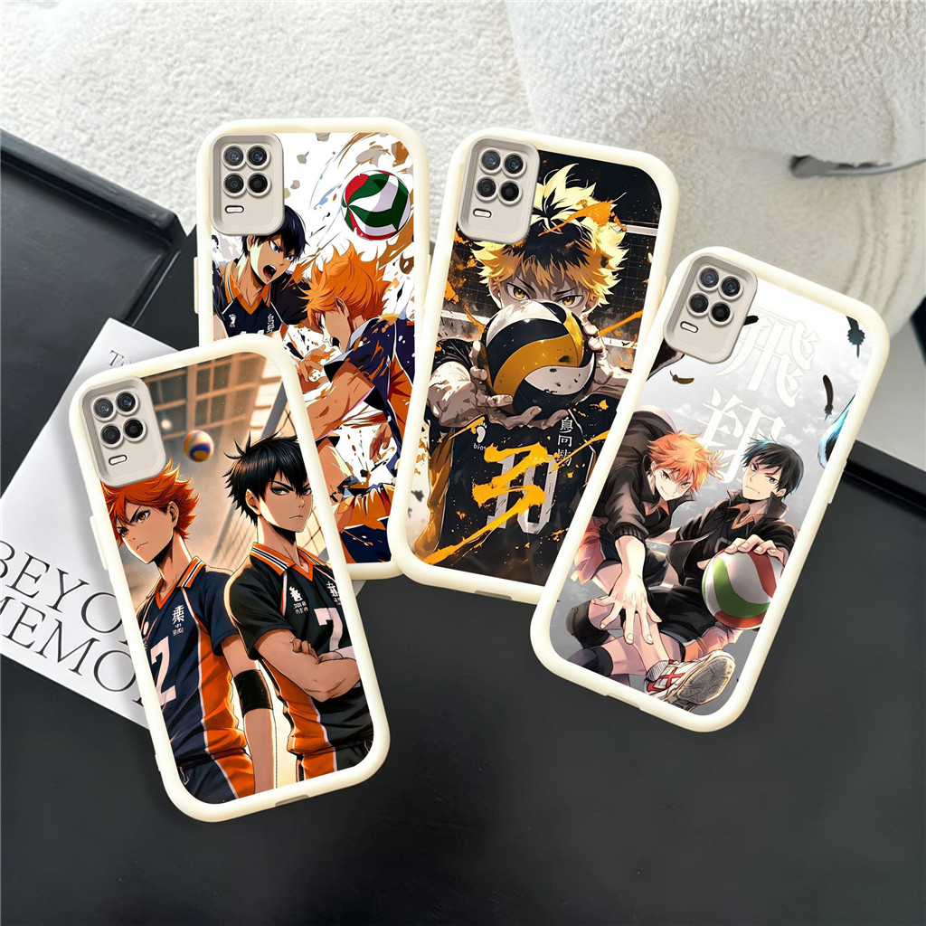 BU15 Haikyuu Anime kasus silikon Casing untuk OPPO A52 A5 A38 A3S A54S A54 A55 A53S A53 2020 2018 lu