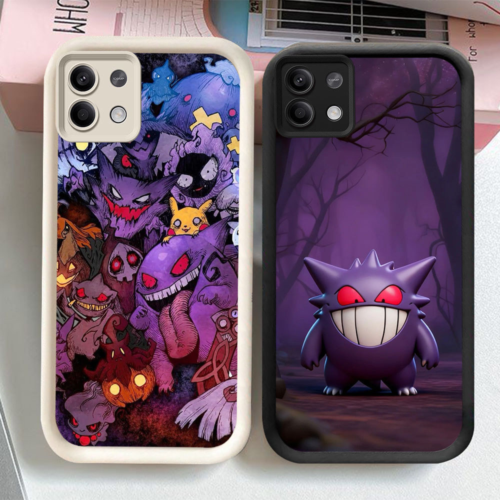 Casing HP Untuk Xiaomi Redmi Note 13 Poco M6 M7 X6 X7 NEO Pro Plus TK-27 Pokemon Gengar