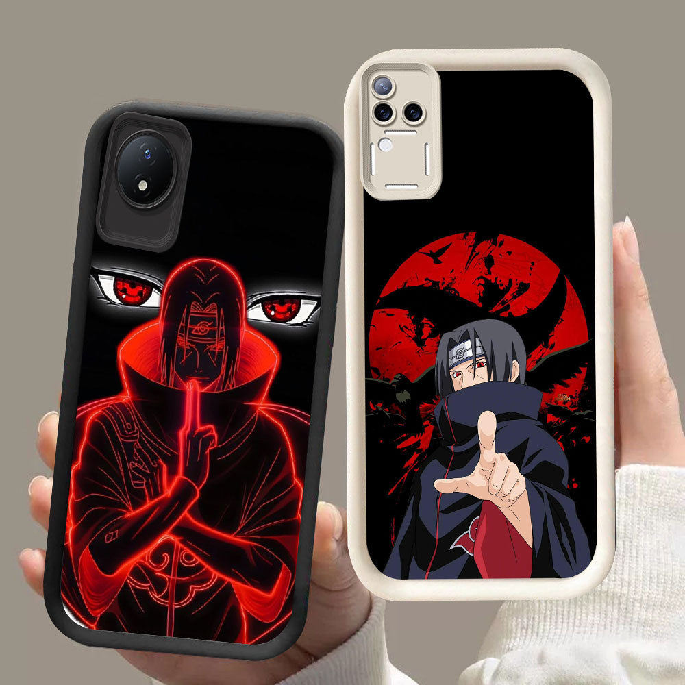 KT-12 Uchiha Itachi Casing HP Untuk VIVO Y02 Y02a Y29 V50 V60 V30 Y02t T1 Lite