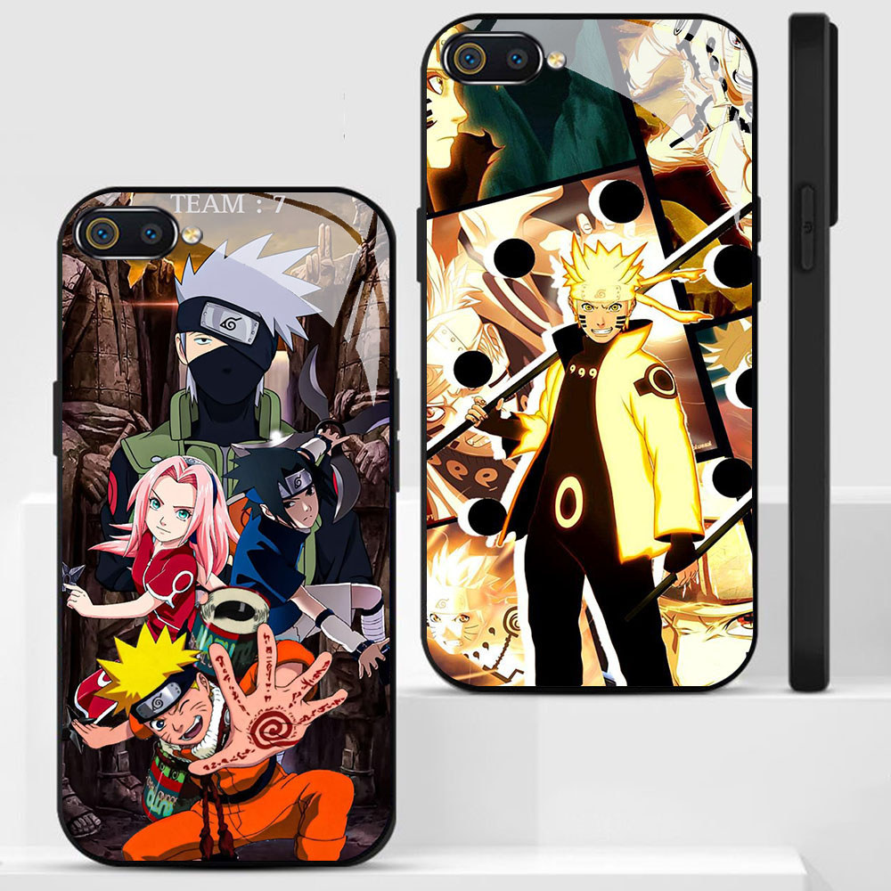 KT-72 Naruto Anime HD Glass Casing HP OPPO A3X A3i A5 A40 A3S A12E A93 F17 Reno 4 4F Lite Pro