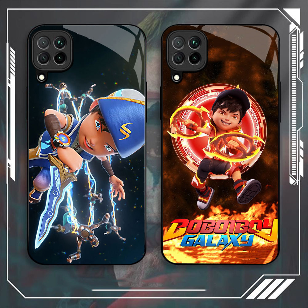 DW-9 Boboiboy glaxy GLASS KACA Casing untuk HP Samsung M32 A12 M12 A22 5G