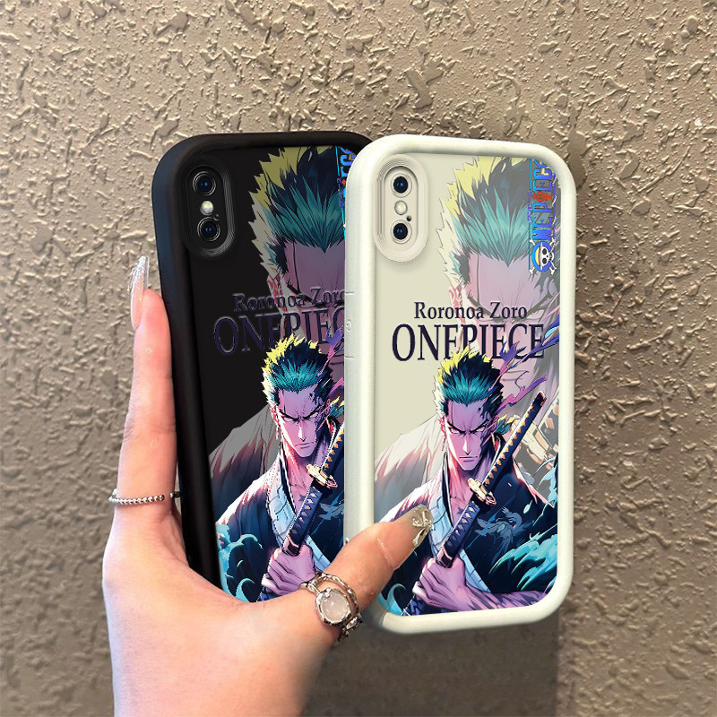 Roronoa Zoro SoftCase Anti Jatuh FOR IPHONEXSMAX IPHONEXR IPHONEX