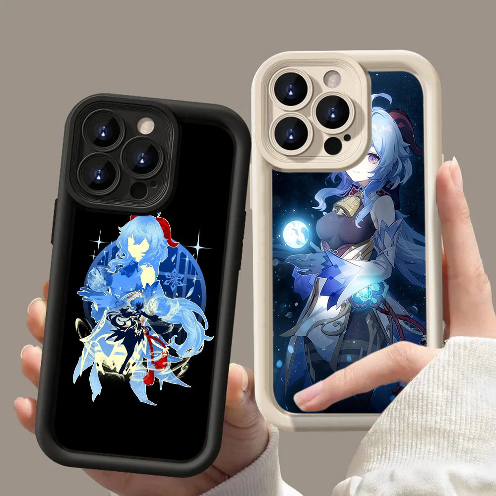 HA45 Genshin Impact Ganyu game Untuk Realme Casing hp Softcase Silikon Kasing untuk Realme 5 5i 5s 6
