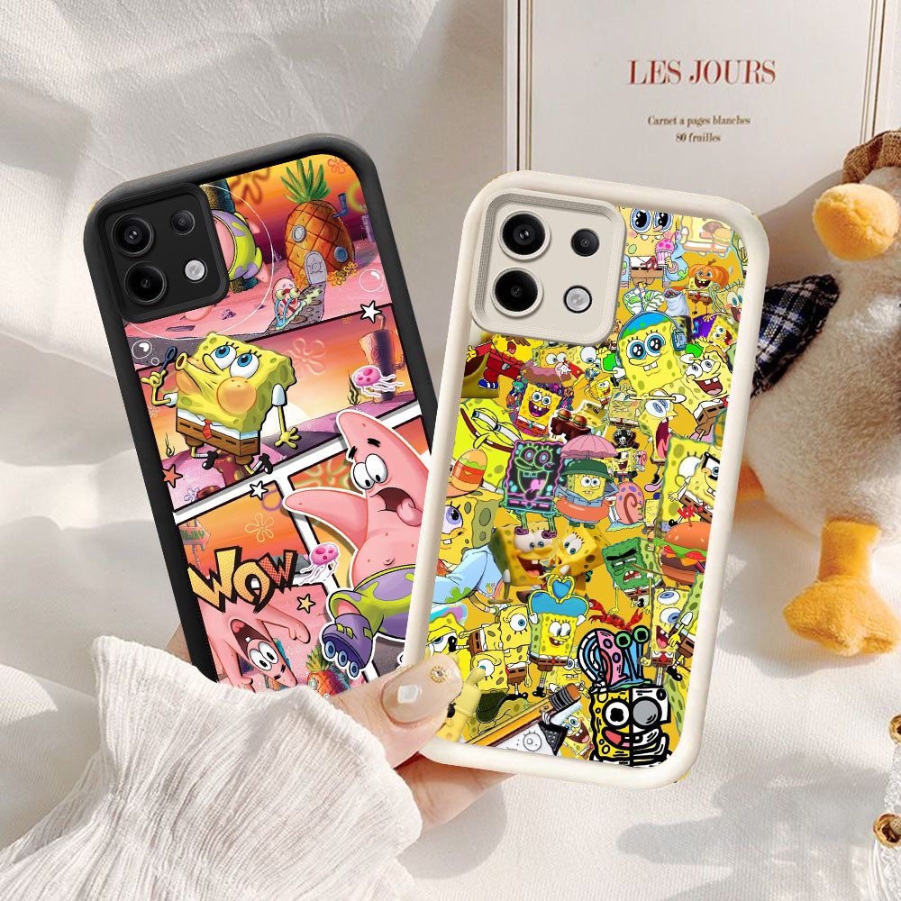 MM-28 SpongeBob SquarePants Casing Hp Untuk Infinix Tecno ITEL Smart POP Spark Pova A80 GT 30C 6 20 